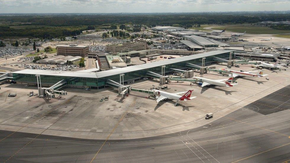 Aeropuerto de Ezeiza de Buenos Aires.